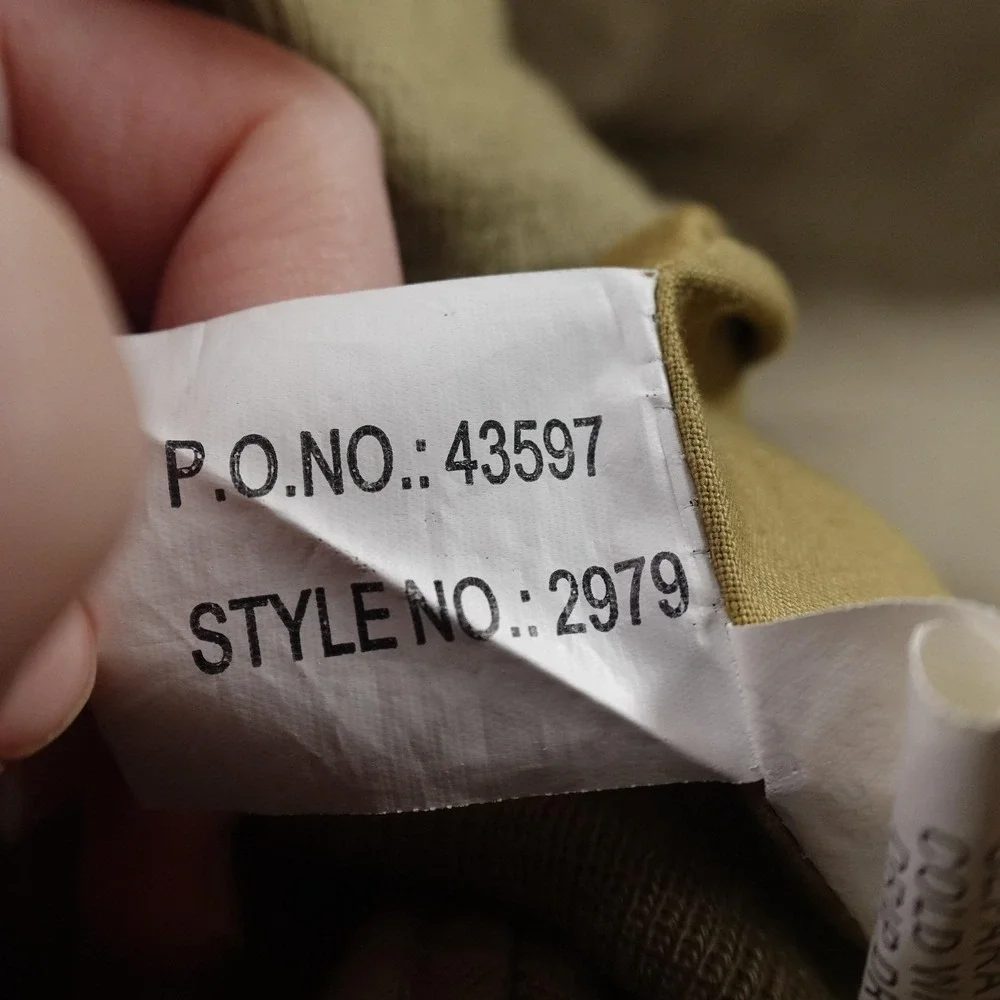 VTG Cockpit USA Army Jacket Mens 2XL Beige Tan A2 Bomber Coat Military Air Force